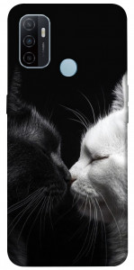 Чохол Black and white cats для OPPO A32