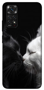 Чохол Black and white cats для Xiaomi Redmi Note 11S