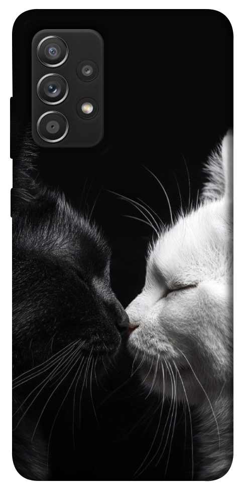 Чохол Black and white cats для Galaxy A52s
