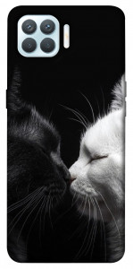 Чохол Black and white cats для Oppo F17 Pro