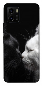 Чехол Black and white cats для Vivo Y15s