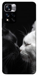 Чехол Black and white cats для Xiaomi Redmi Note 11 5G