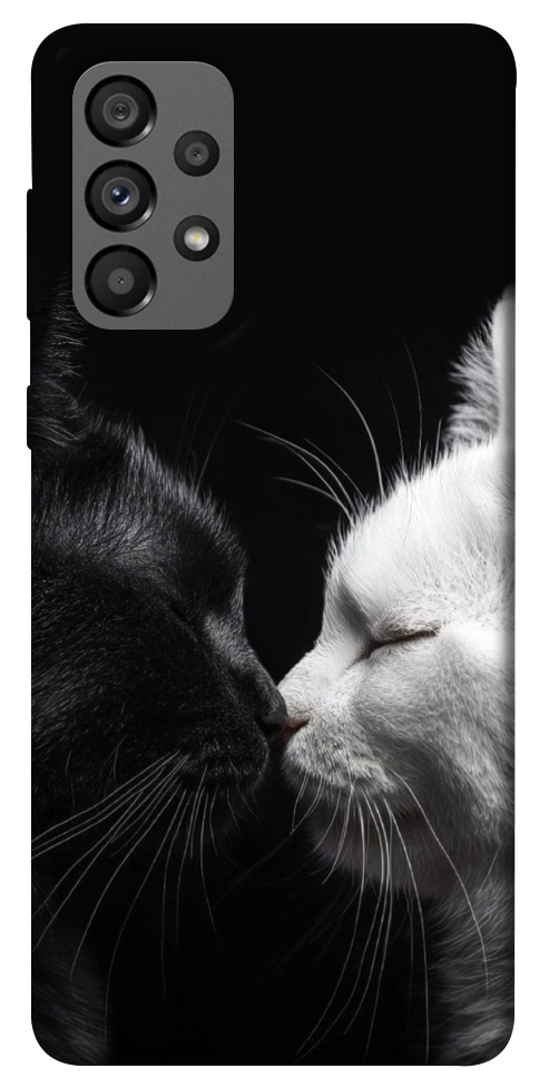 Чехол Black and white cats для Galaxy A73 5G