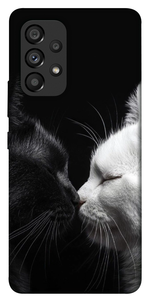 Чехол Black and white cats для Galaxy A53