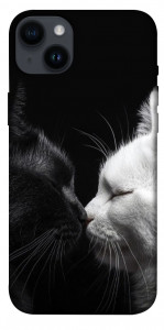 Чехол Black and white cats для iPhone 14 Plus