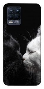 Чехол Black and white cats для Realme 8 Pro