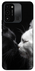 Чохол Black and white cats для TECNO Spark Go 2022 (KG5m)