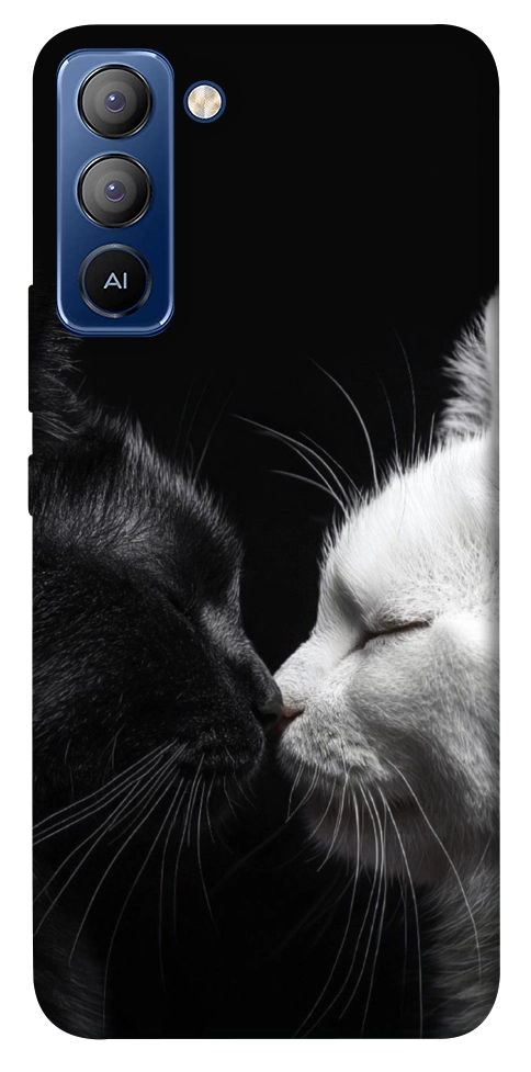 Чехол Black and white cats для TECNO Pop 5 Pro