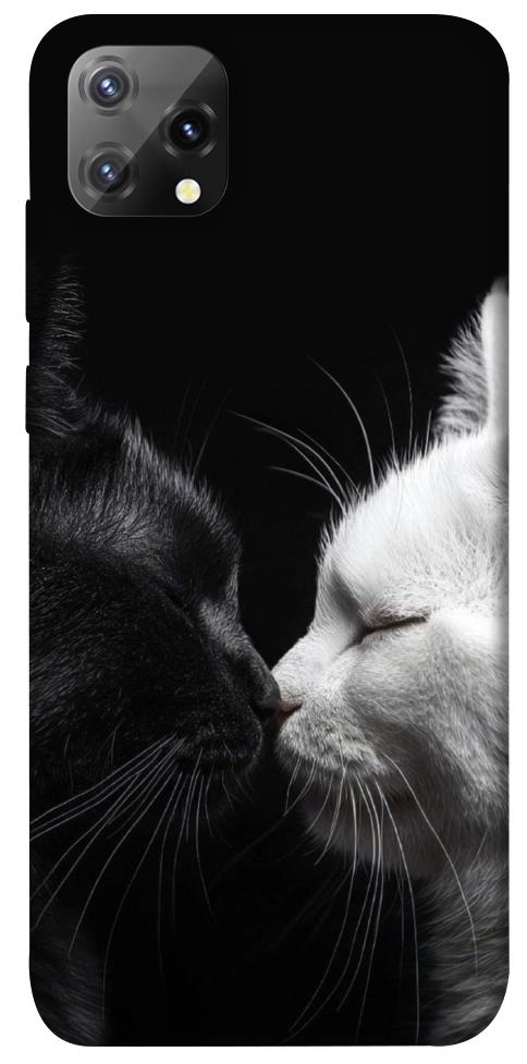Чехол Black and white cats для Blackview A55