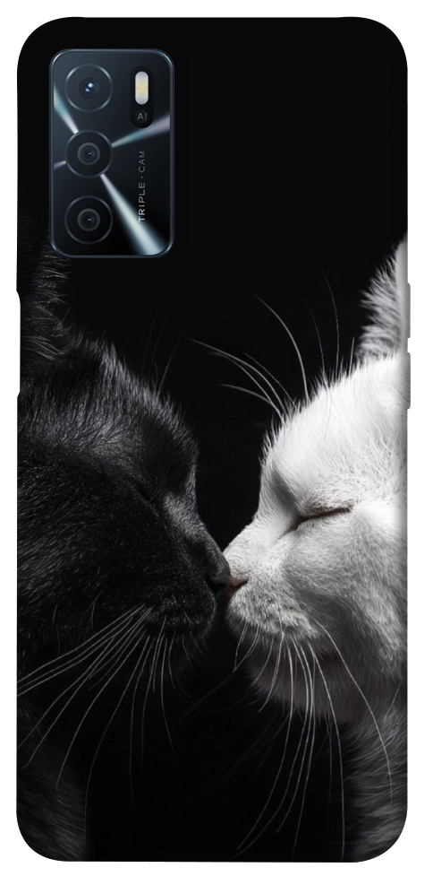 Чохол Black and white cats для Oppo A54s