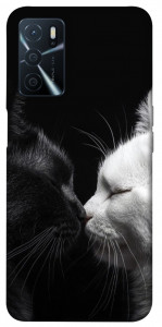 Чохол Black and white cats для Oppo A54s