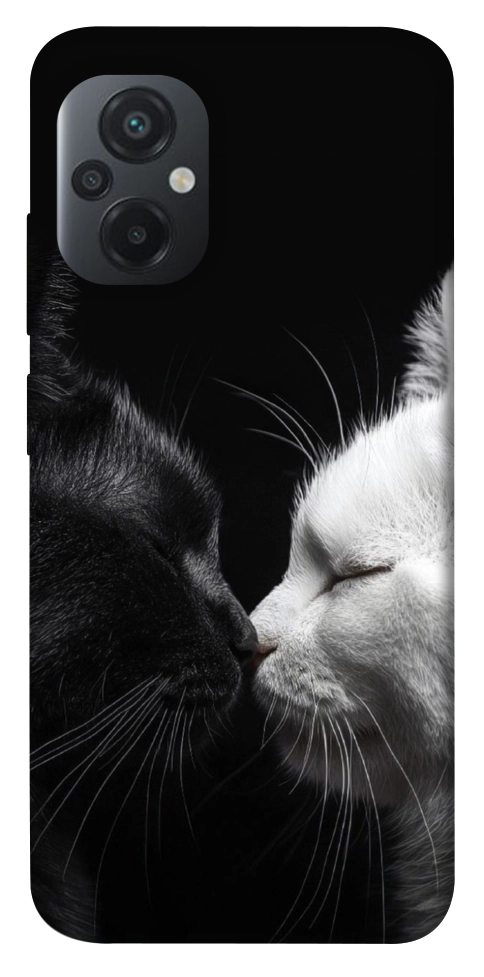 Чехол Black and white cats для Xiaomi Poco M5