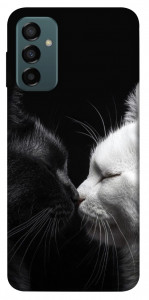 Чохол Black and white cats для Galaxy M13 4G