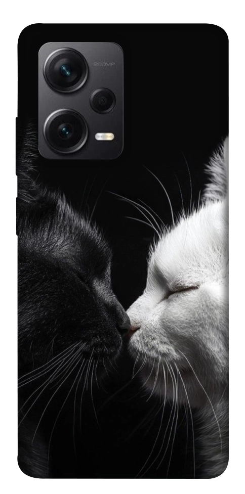 Чохол Black and white cats для Xiaomi Redmi Note 12 Pro 5G