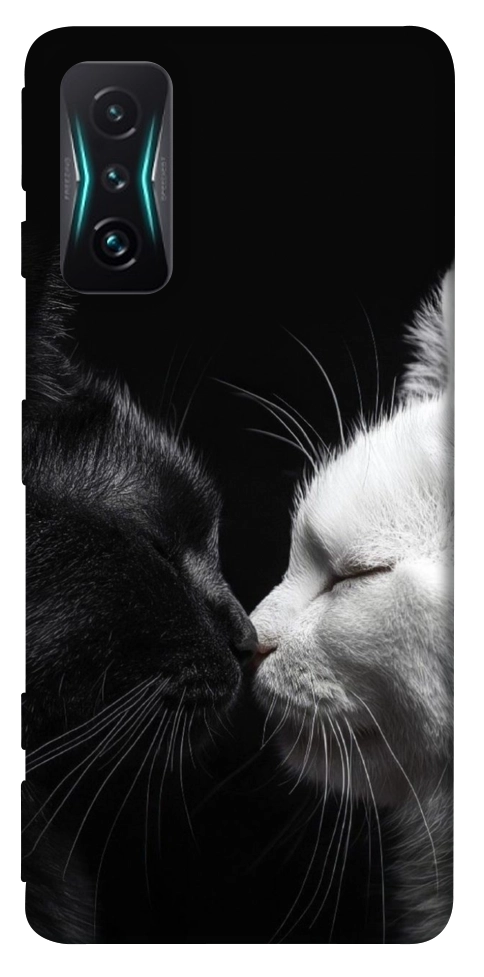 Чехол Black and white cats для Xiaomi Redmi K50 Gaming