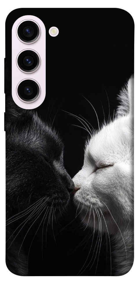 Чехол Black and white cats для Galaxy S23+