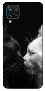 Чохол Black and white cats для Galaxy M12