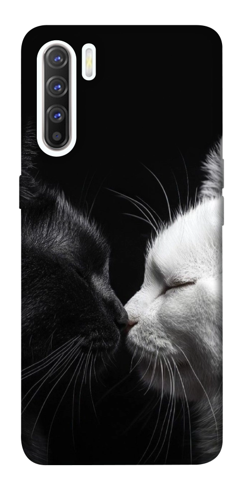 Чехол Black and white cats для Oppo Reno 3
