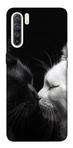 Чехол Black and white cats для Oppo Reno 3