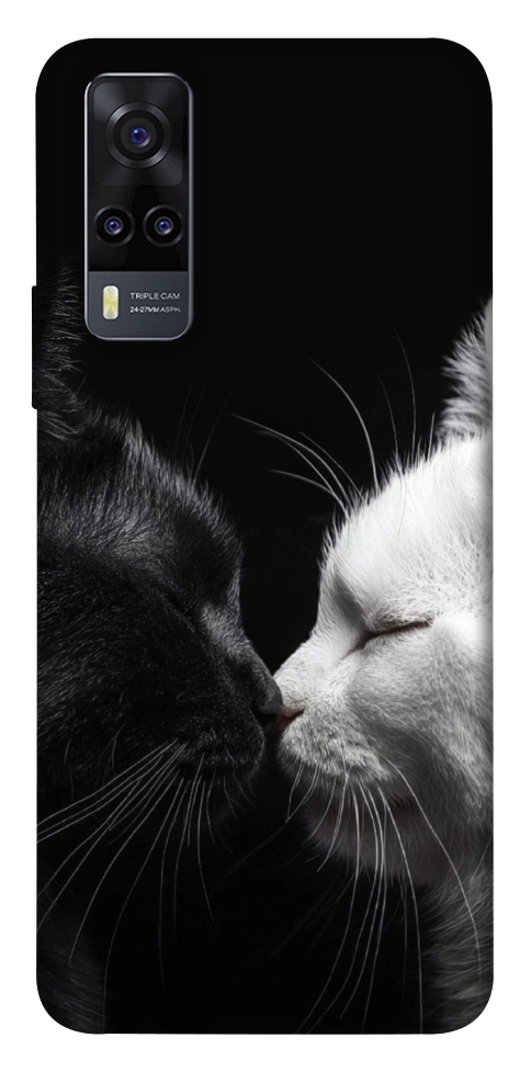 Чехол Black and white cats для Vivo Y31