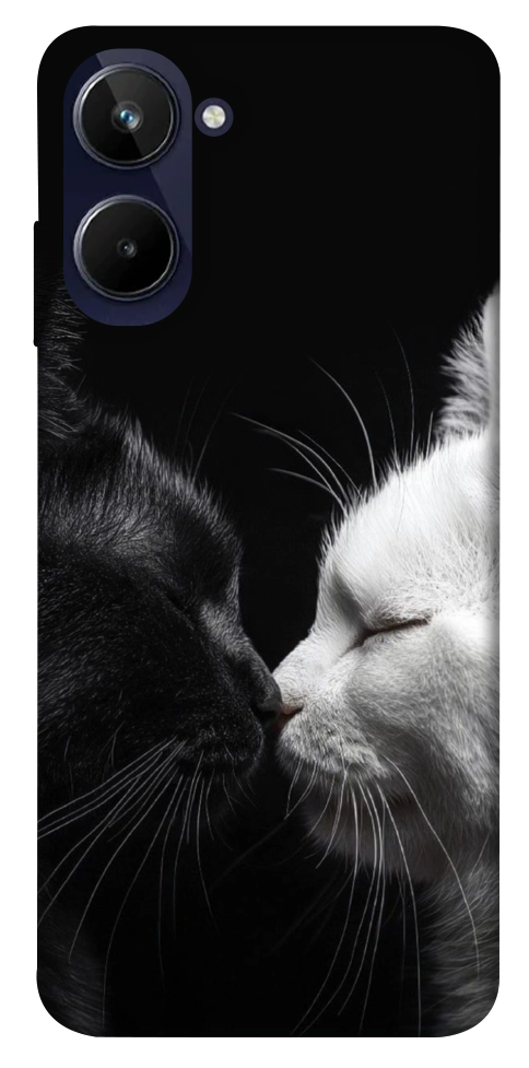 Чехол Black and white cats для Realme 10 4G