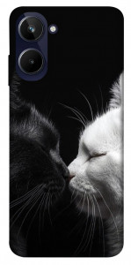 Чохол Black and white cats для Realme 10 4G