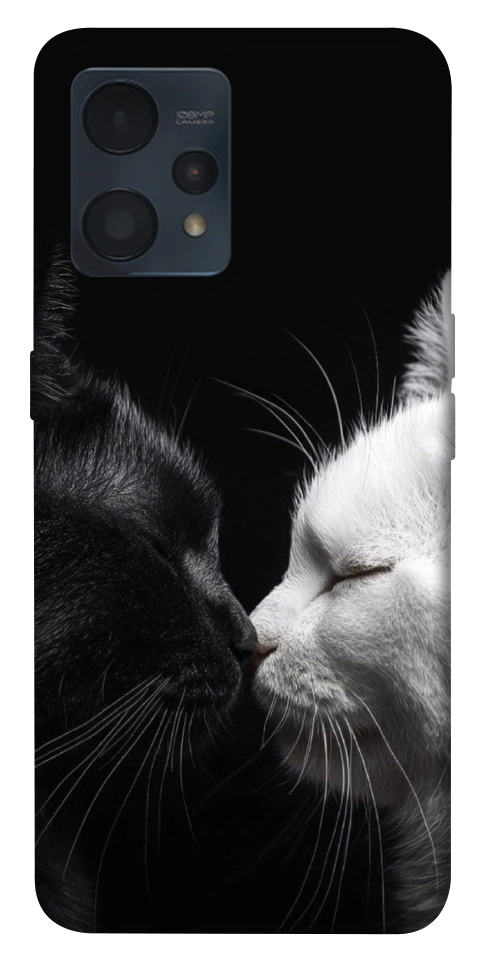 Чехол Black and white cats для Realme 9 Pro+