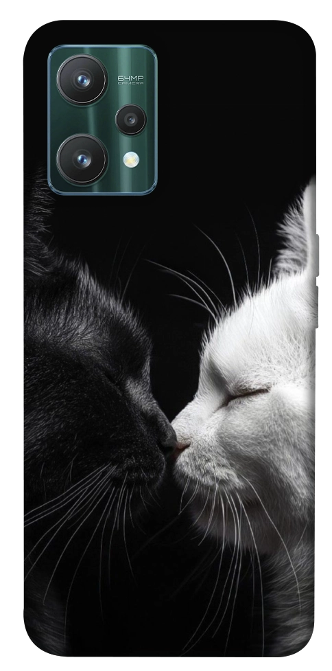 Чехол Black and white cats для Realme 9 Pro