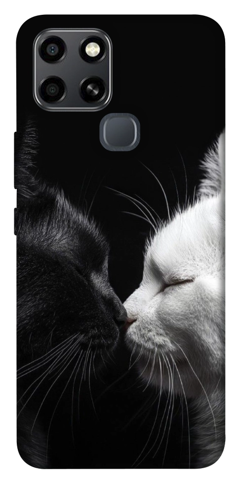 Чехол Black and white cats для Infinix Smart 6