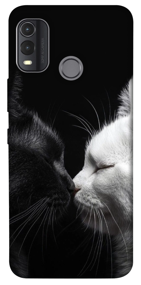 Чехол Black and white cats для Nokia G11 Plus