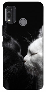 Чохол Black and white cats для Nokia G11 Plus