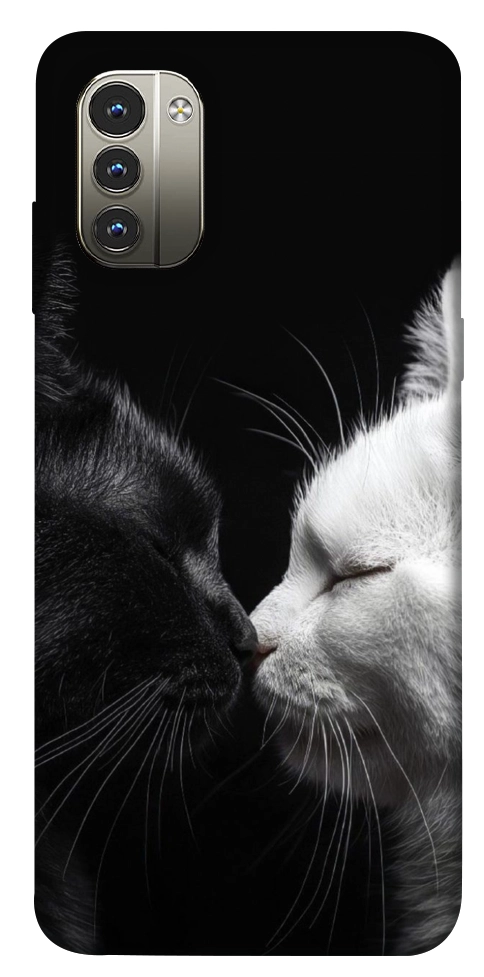 Чохол Black and white cats для Nokia G11