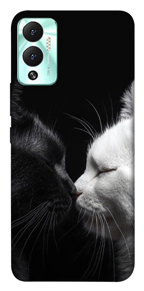Чехол Black and white cats для Infinix Hot 12 Play