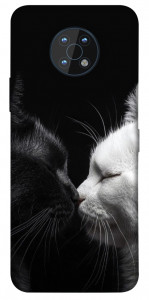 Чохол Black and white cats для Nokia G50