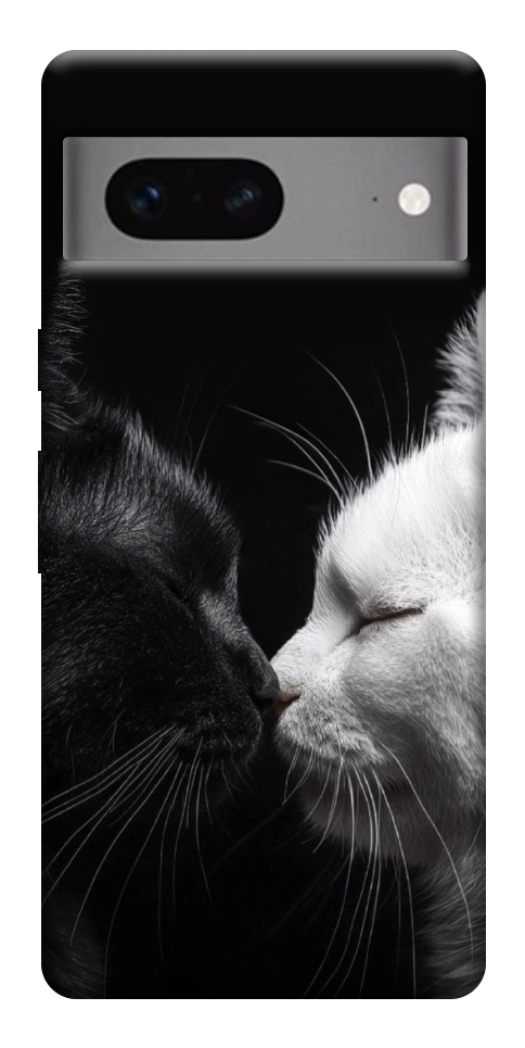 Чехол Black and white cats для Google Pixel 7