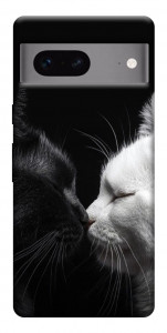 Чехол Black and white cats для Google Pixel 7