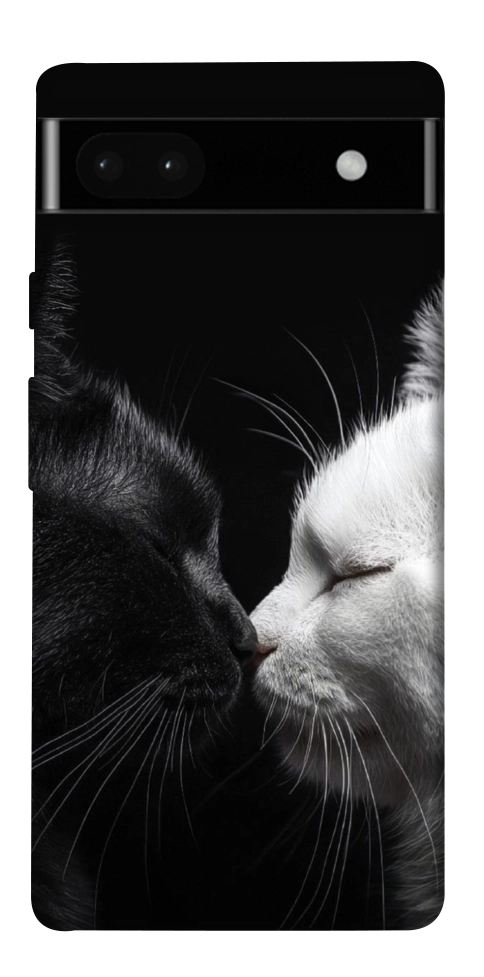 Чехол Black and white cats для Google Pixel 6A