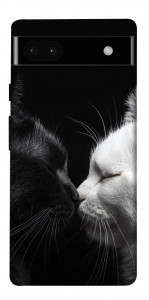 Чехол Black and white cats для Google Pixel 6A