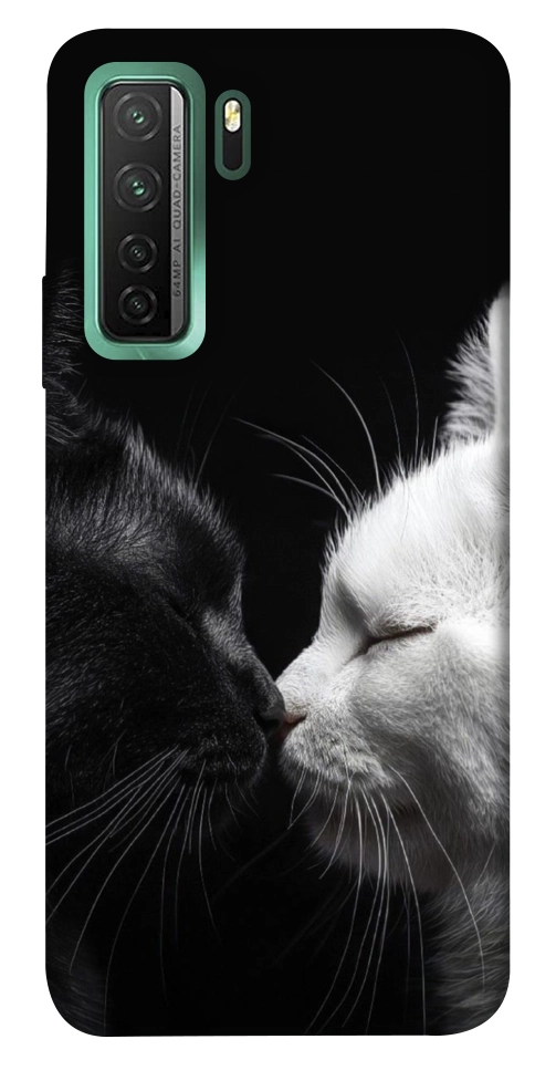 Чехол Black and white cats для Huawei nova 7 SE
