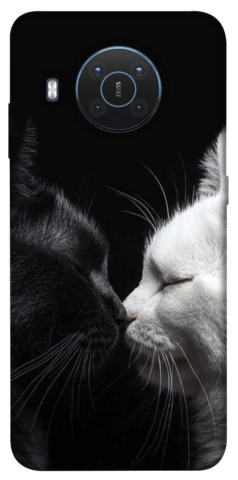 Чехол Black and white cats для Nokia X20