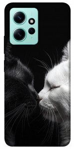 Чехол Black and white cats для Xiaomi Redmi Note 12 4G