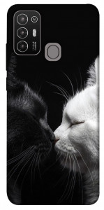Чохол Black and white cats для ZTE Blade A52