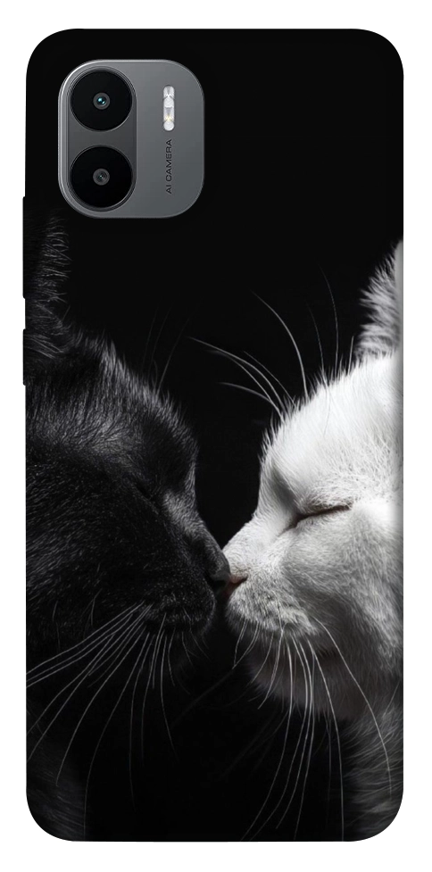 Чехол Black and white cats для Xiaomi Poco C50