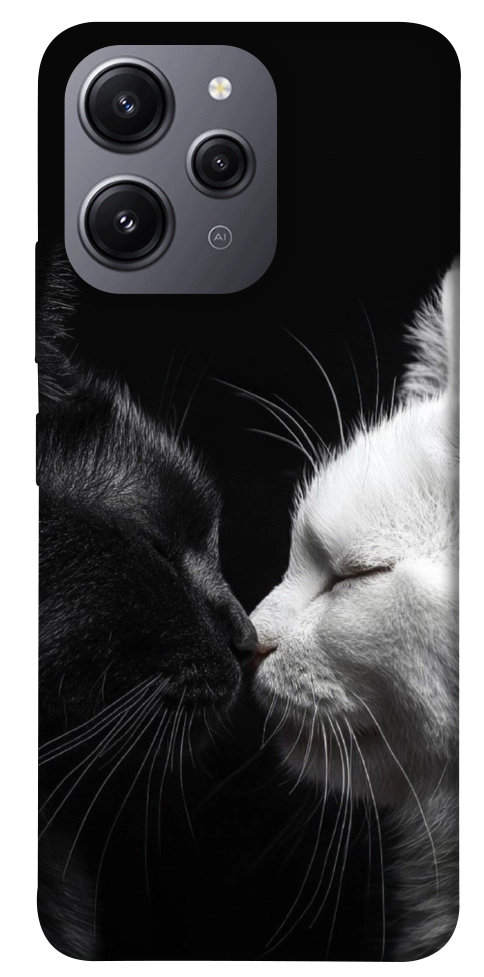 Чехол Black and white cats для Xiaomi Redmi 12