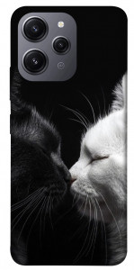 Чохол Black and white cats для Xiaomi Redmi 12