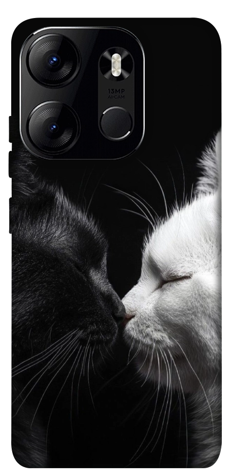 Чехол Black and white cats для Tecno Spark Go 2023
