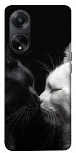 Чохол Black and white cats для Oppo A98