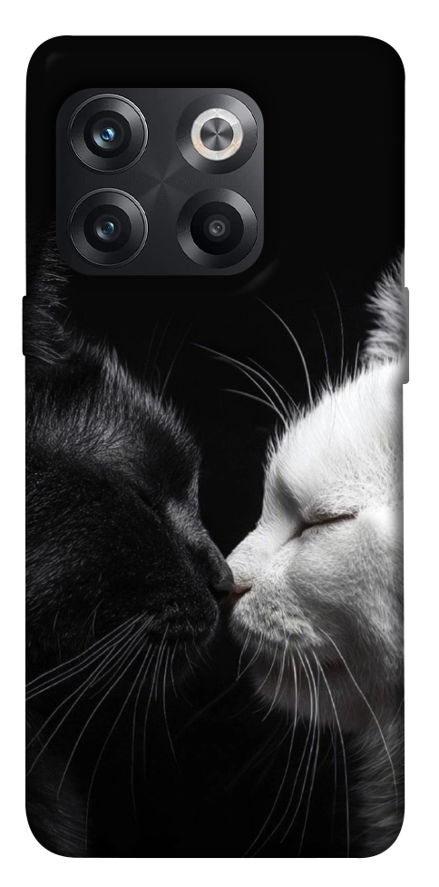 Чехол Black and white cats для OnePlus 10T
