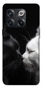 Чохол Black and white cats для OnePlus 10T