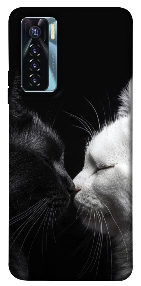 Чехол Black and white cats для TECNO Camon 17 Pro